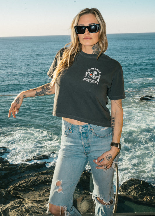 When you recover loudly CROP TOP!