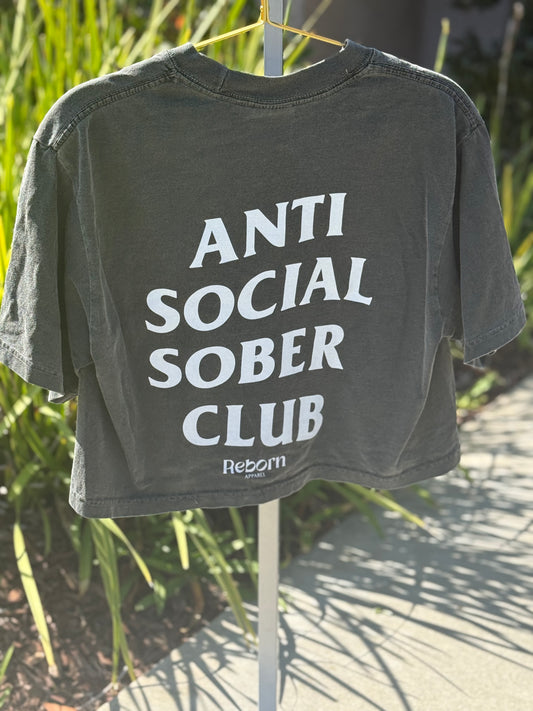 Anti Social Crop Top