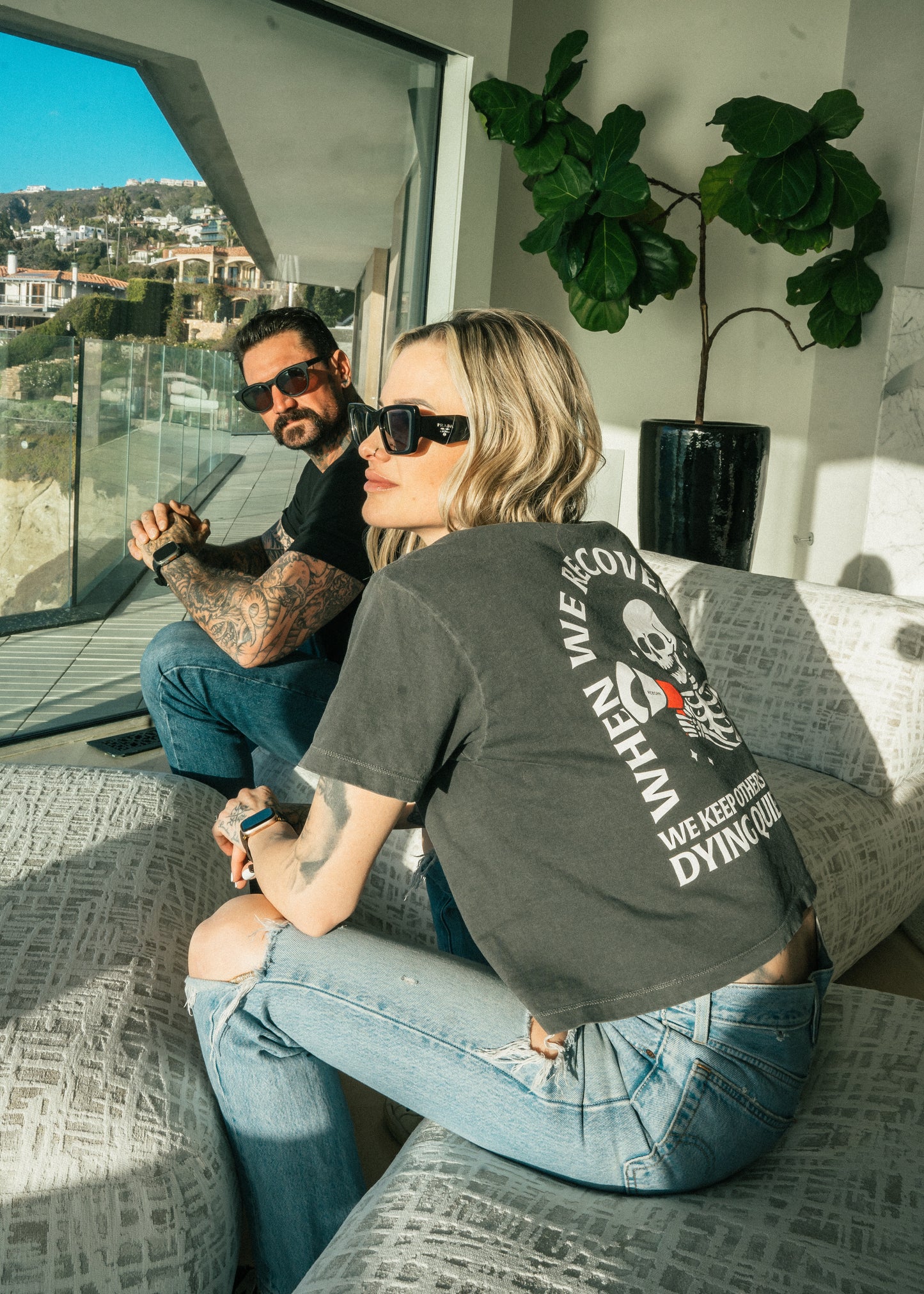 When you recover loudly CROP TOP!