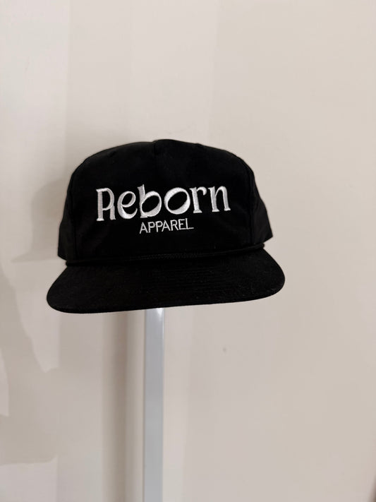 Black Reborn Apparel hat