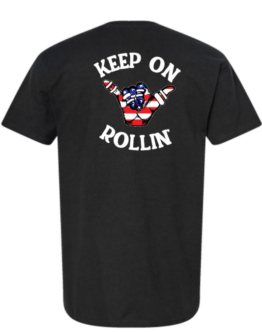 Keep on Rollin’ Adult T-shirt