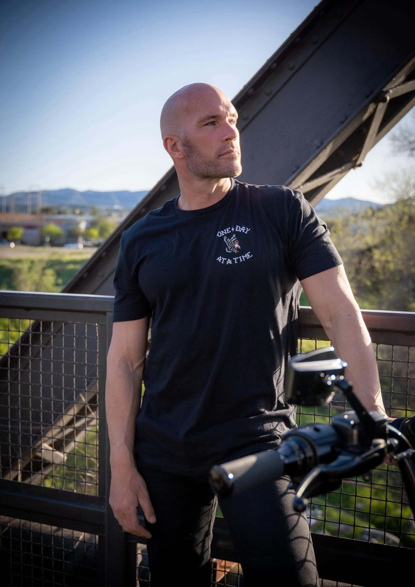 Eagle 🦅 One Day black t shirt