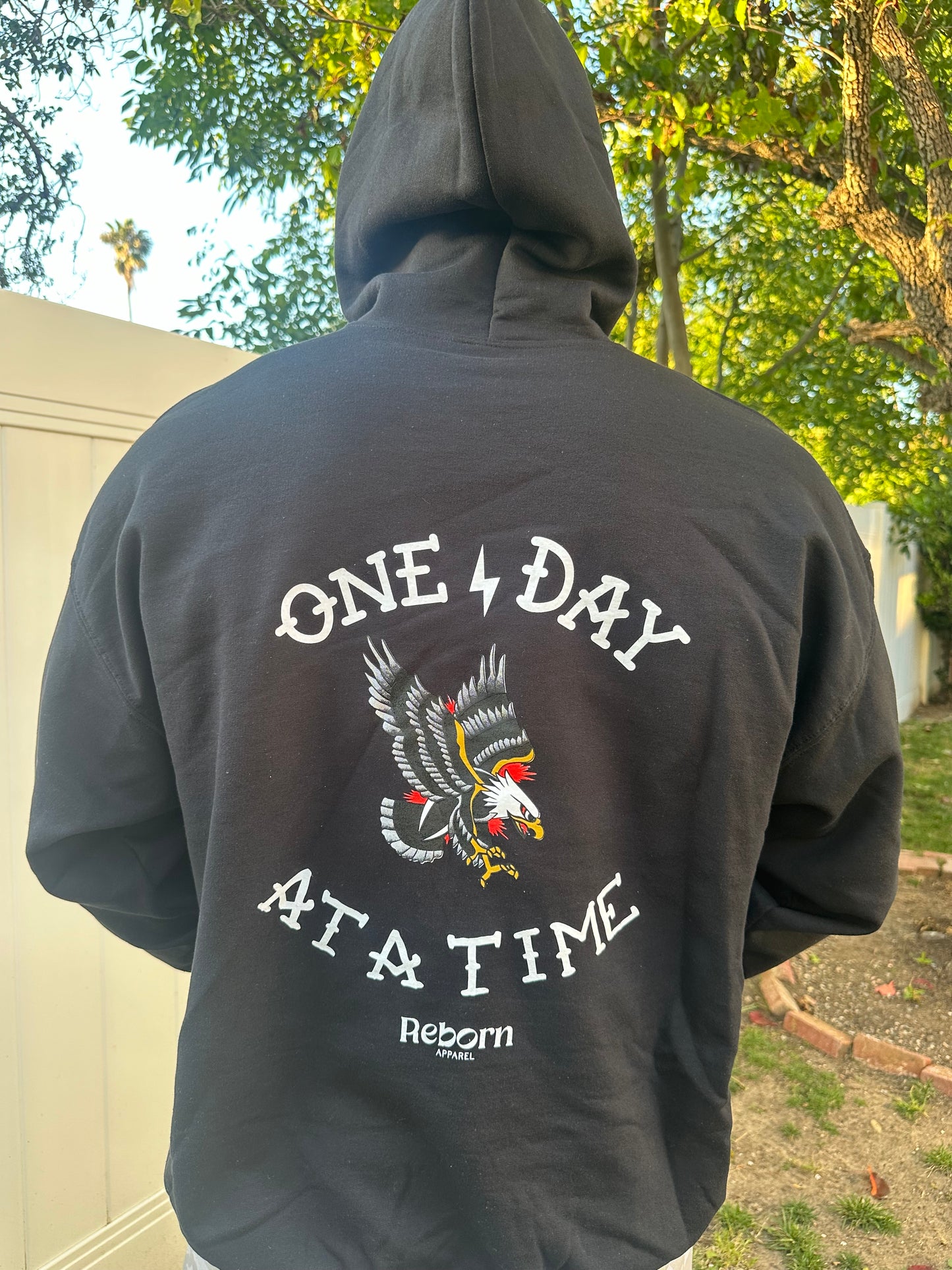 Eagle One day at a time hoodie