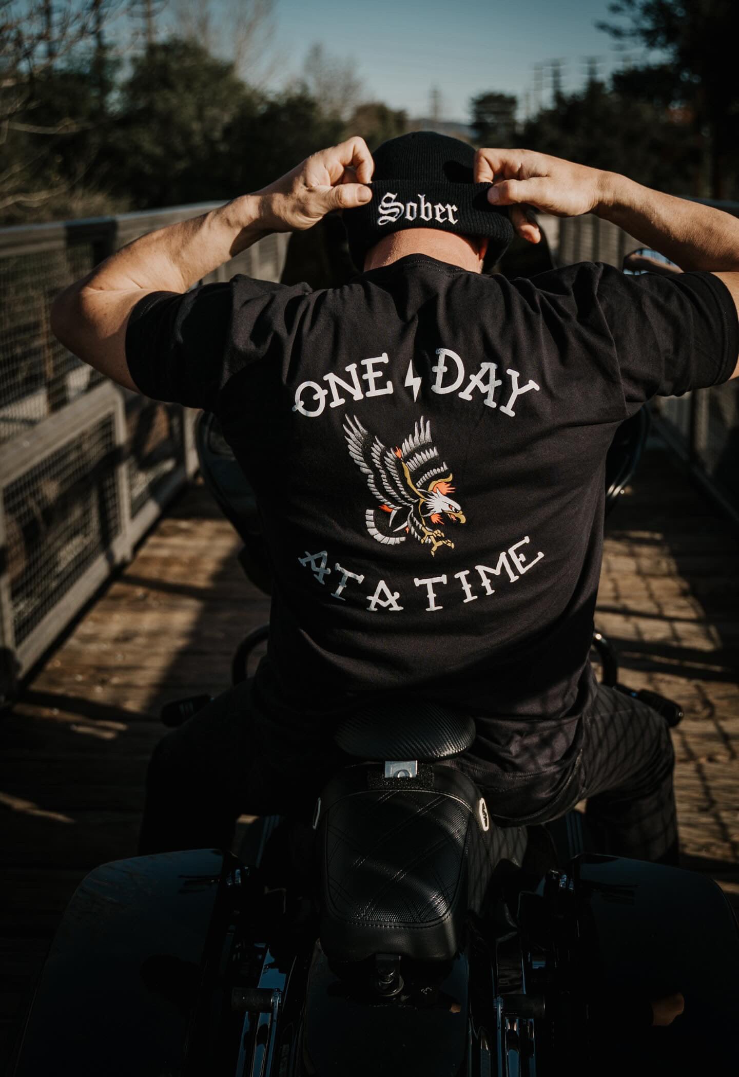 Eagle 🦅 One Day black t shirt