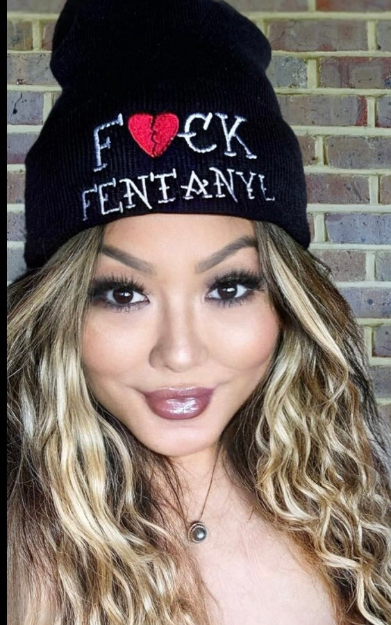 F💔ck fentanyl beanie