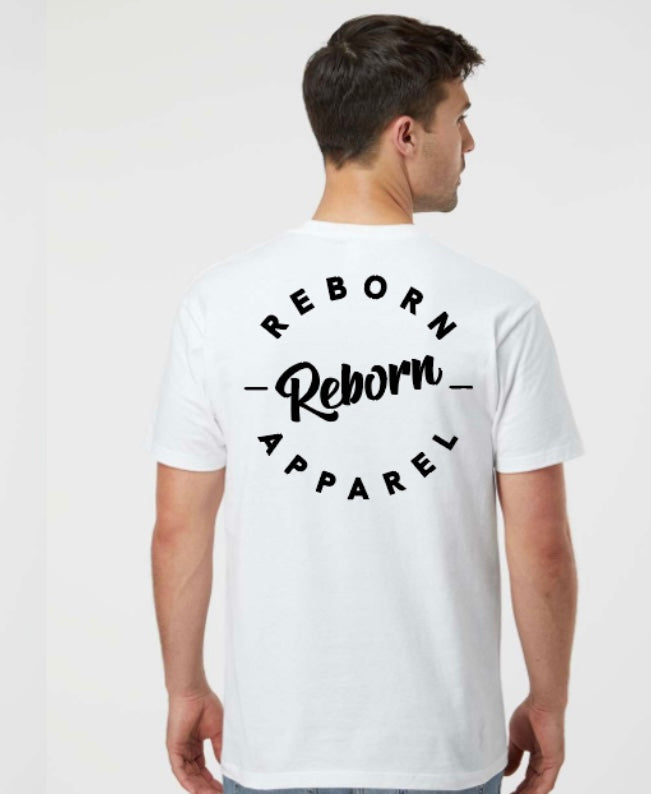 Reborn Apparel white T-shirt