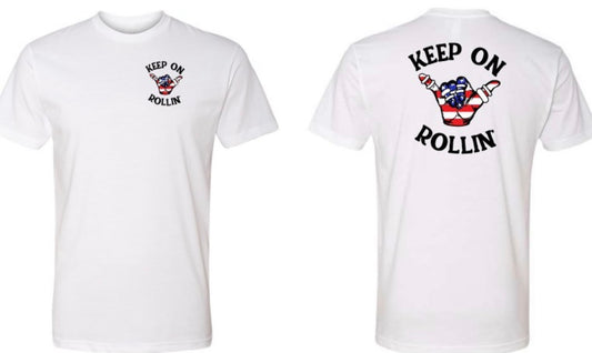 Keep on Rollin’ Adult T-shirt-