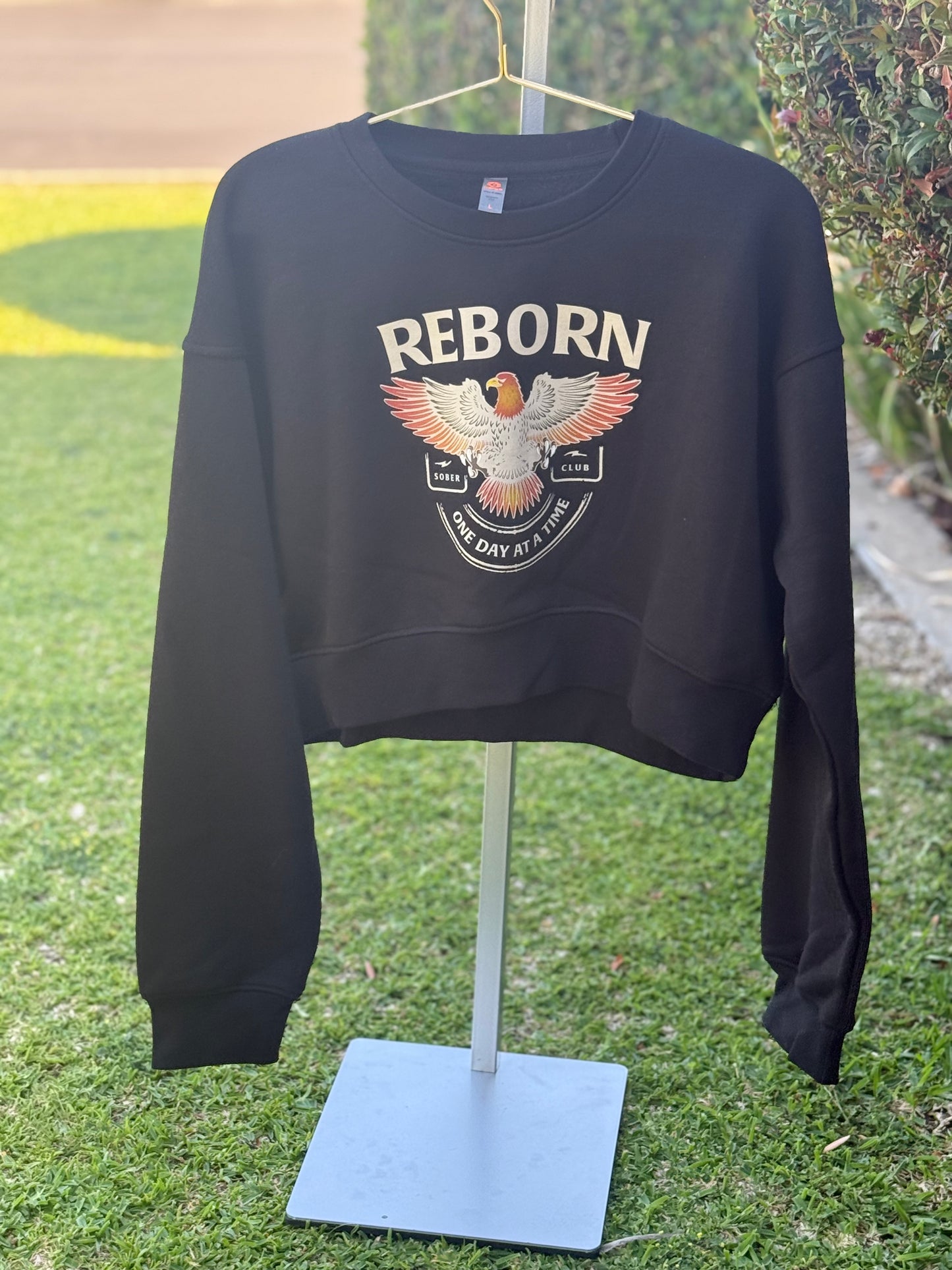 Free bird Reborn Crop Crewneck