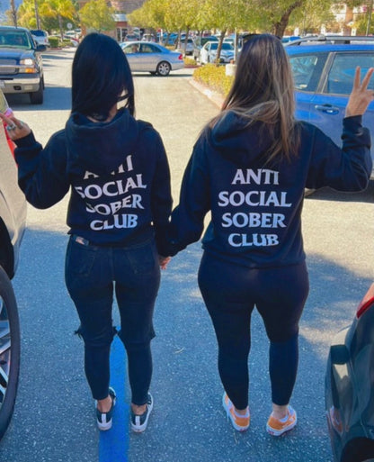 Anti Social Sober Club Hoodie
